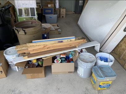 garage cleanout in Vero Beach before